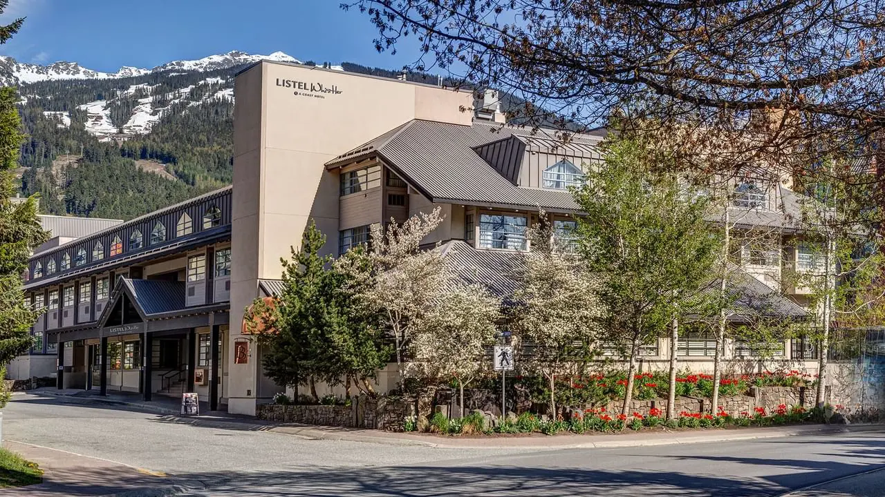 The Listel Hotel, Whistler, exterior