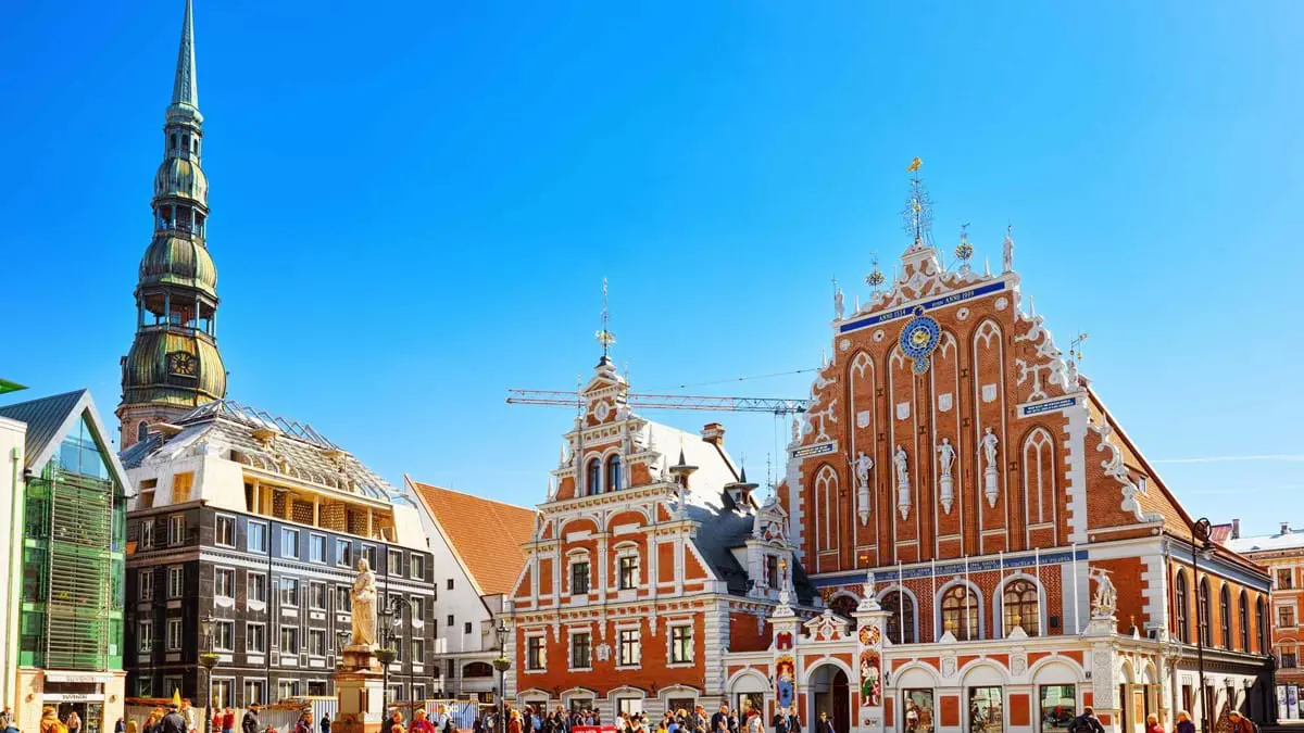 House of the Black Heads, Town Hall Square, Riga