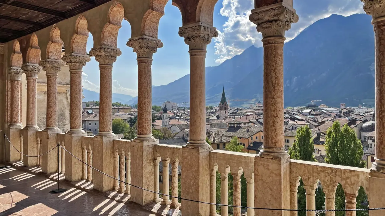 Trento from the Terrace Of Buonconsiglio Castle, Trentino, Italy