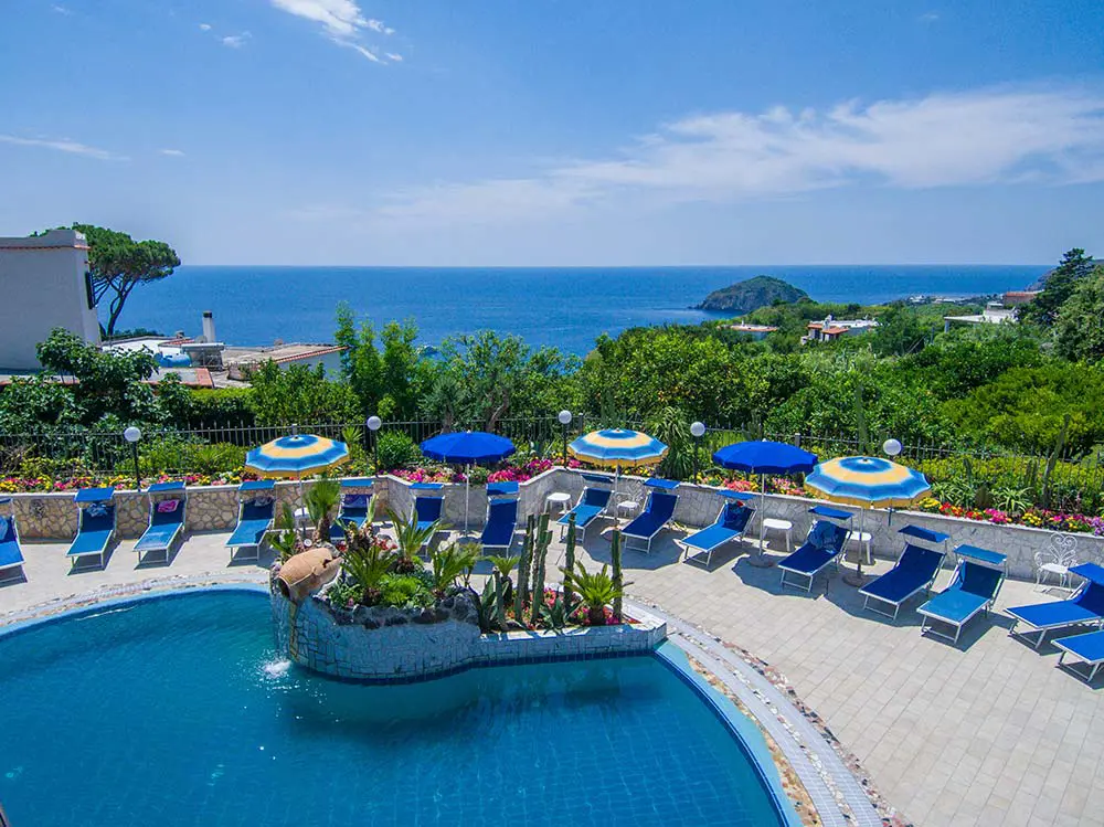 Hotel Terme Saint Raphael, Ischia, View