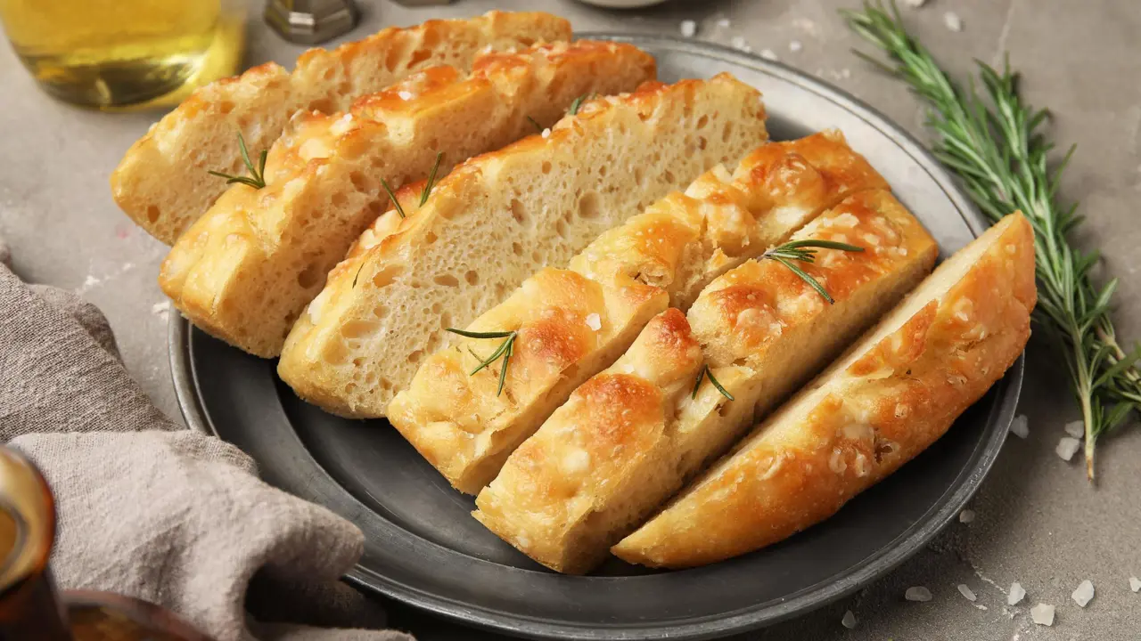 Genovese focaccia
