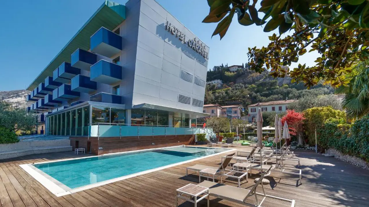 Bike Hotel Caravel, Torbole, Pool