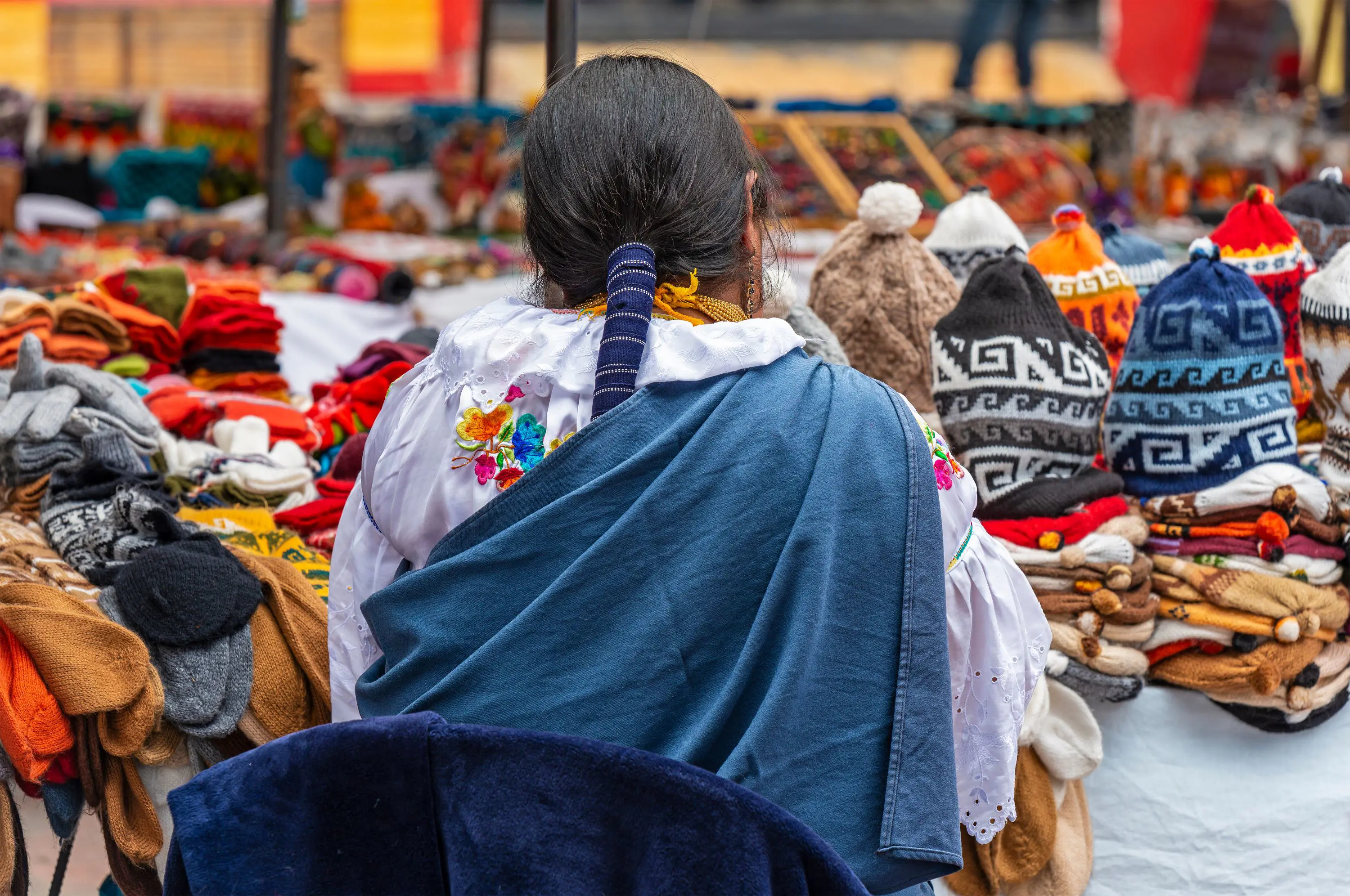 Otavalo market, Ecuador