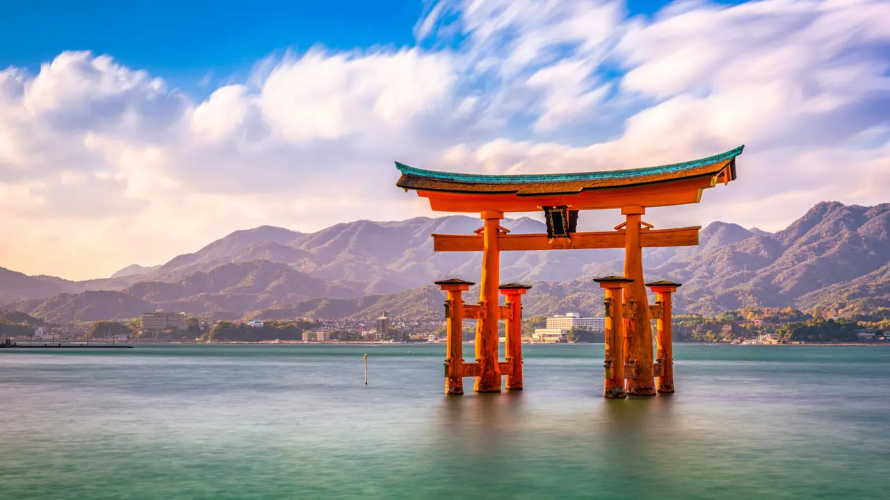 Torii gate, Miyajima Island