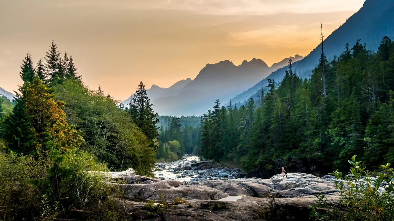 Kennedy River, Pacific Rim National Park, Vancouver Island