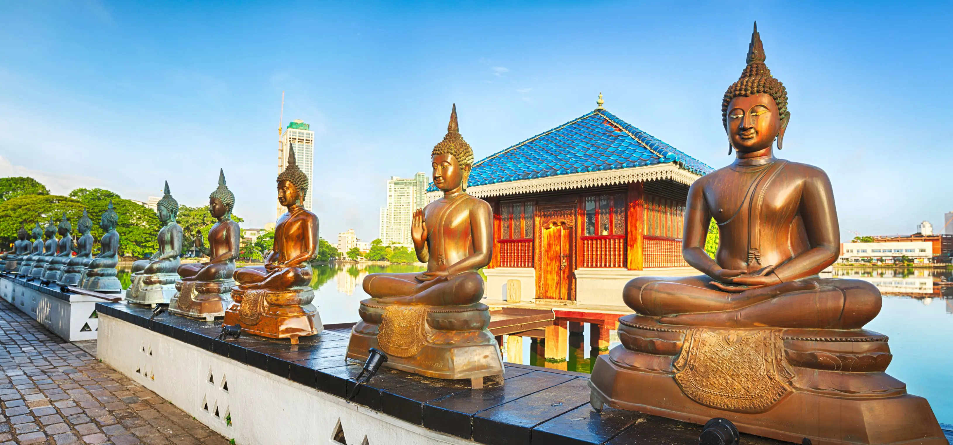  Seema Malaka Temple on Beira Lake, Colombo