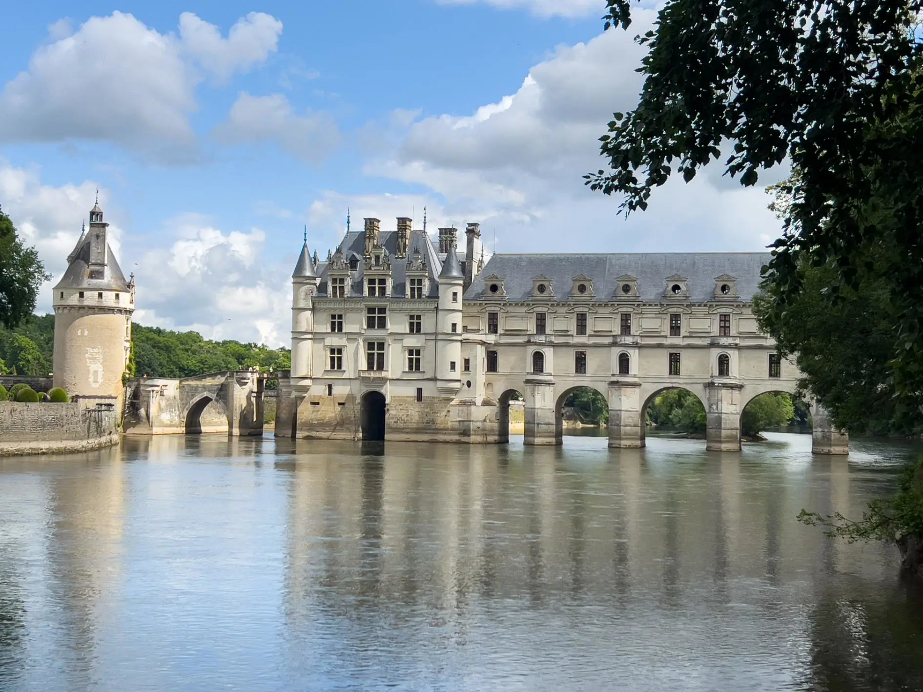 Chenonceau Castle, Cher River, Loire Valley, France