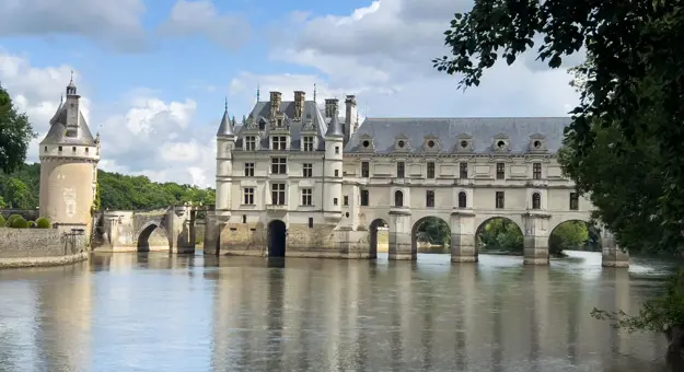 Chenonceau Castle, Cher River, Loire Valley, France