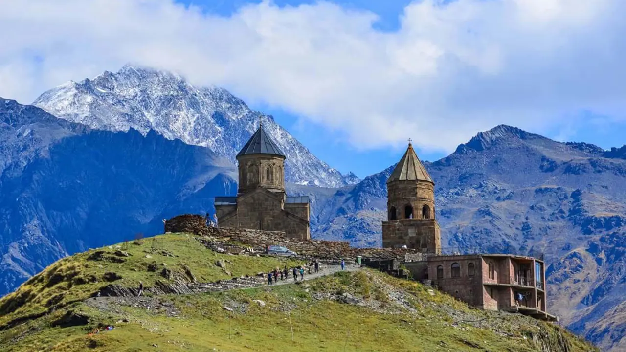 Gergeti Trinity Church, Stepantsminda, Georgia