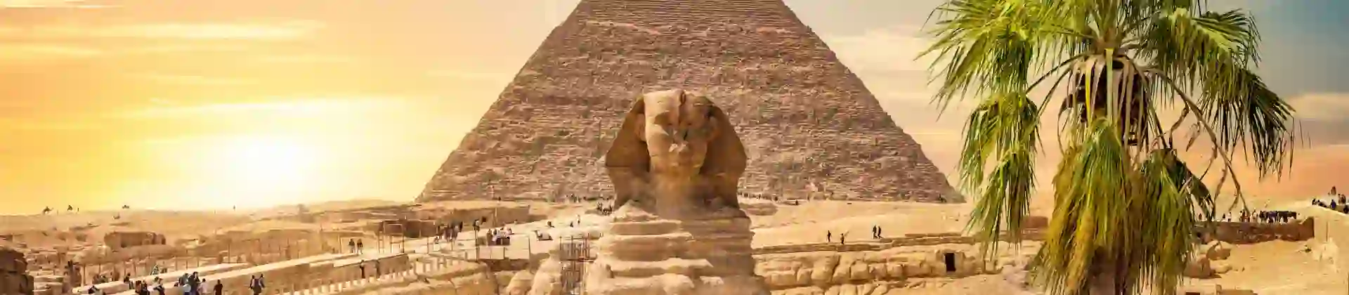 Great Sphinx and Pyramids of Giza, Cairo