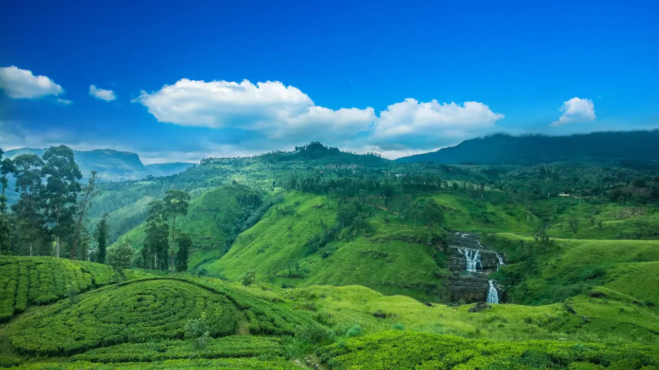 St Clair's Waterfall, Nuwara Eliya 