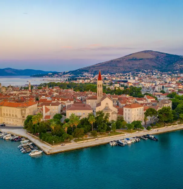 Trogir at sunrise, Croatia