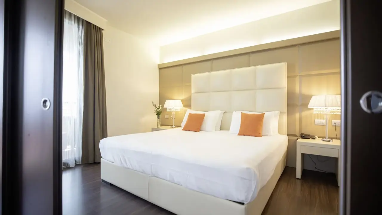 Laguna Palace Hotel, Grado, bedroom