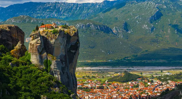 Monastery Holy Trinity, Meteora, Greece