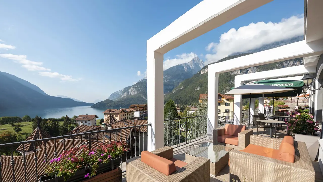 Hotel Ariston, Molveno, Terrace