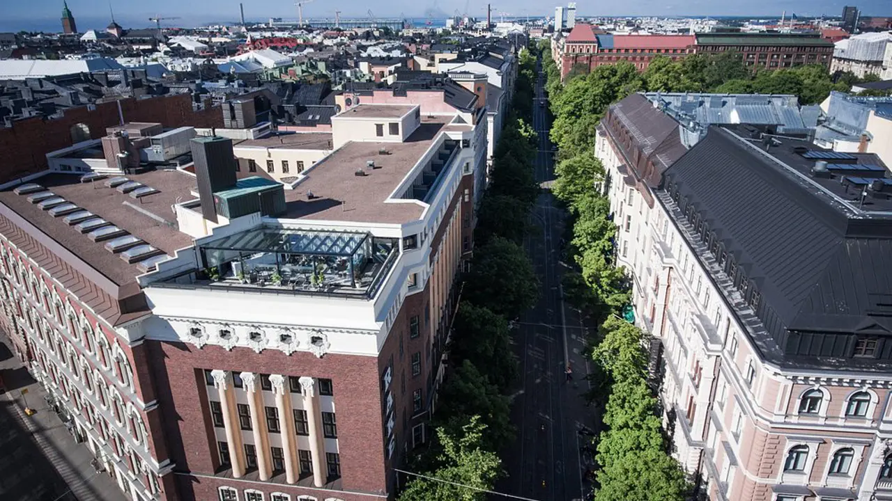 Klaus K Hotel, Helsinki, exterior