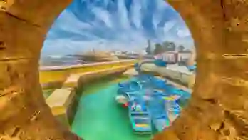 Old fortress and fishing port of Essaouira,