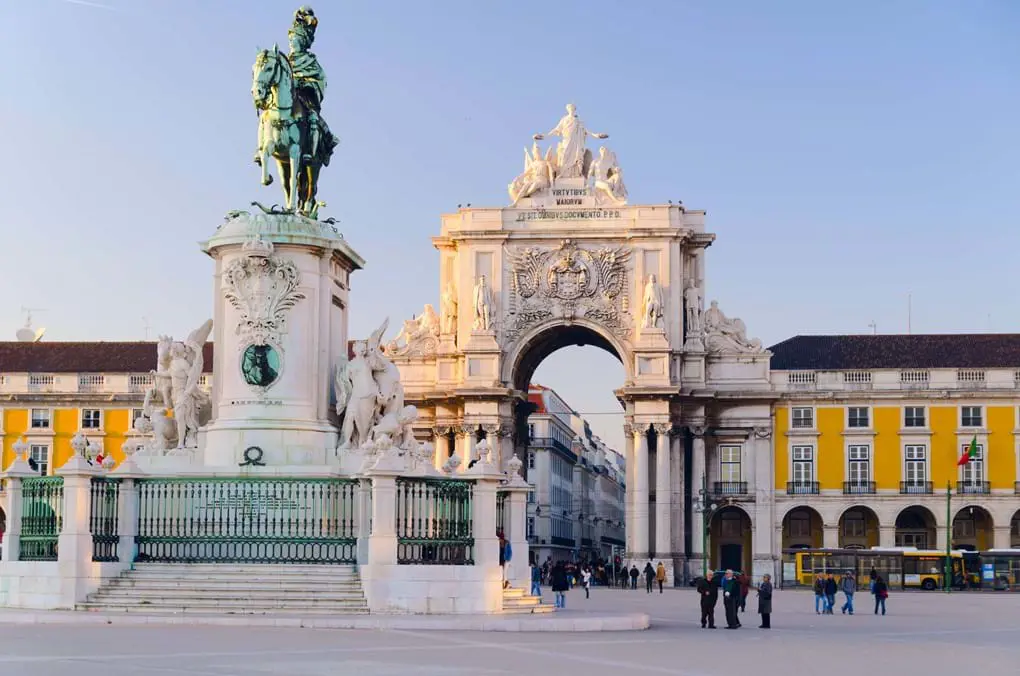 Lisbon main square 