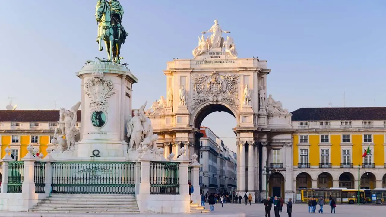 Lisbon main square 