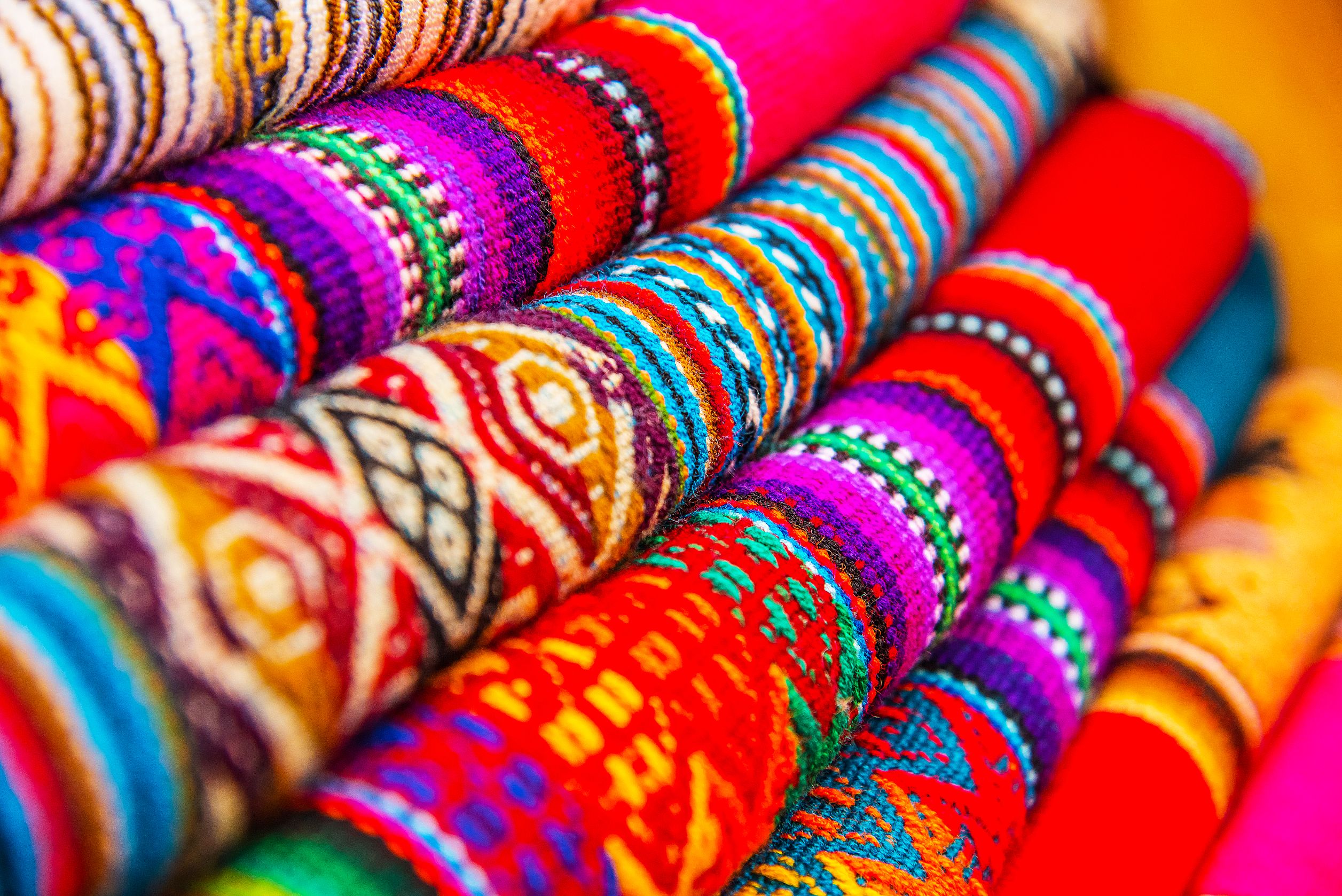 Peruvian woven Fabrics