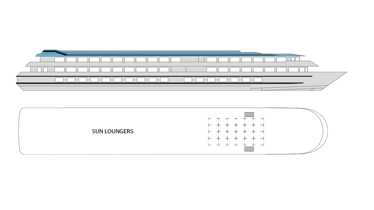 MS Beethoven sun deck