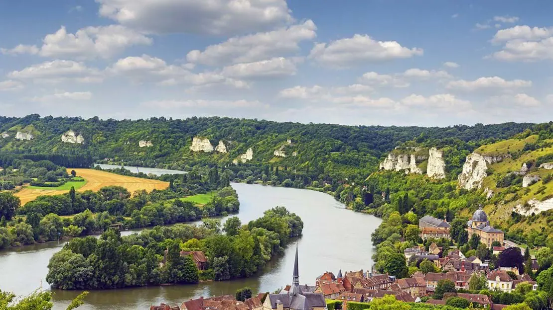  Les Andelys, River Seine, France