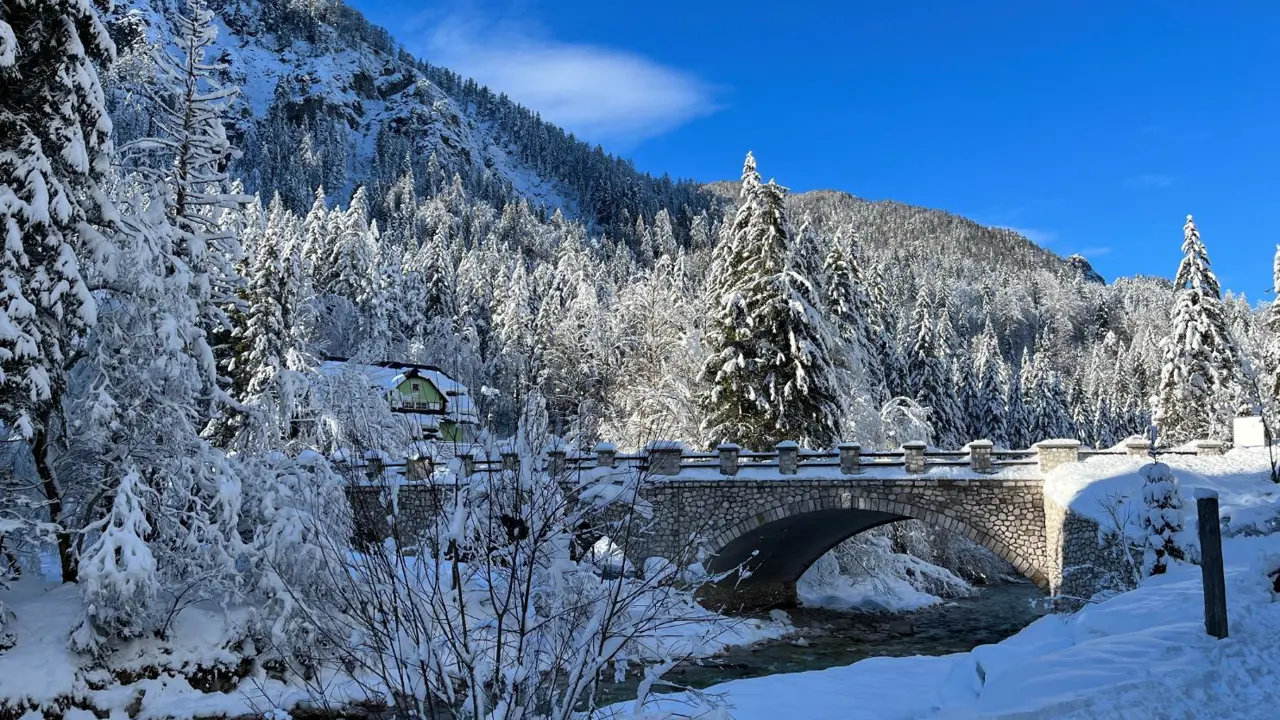 Scenic view near Kranjska Gora, Slovenia