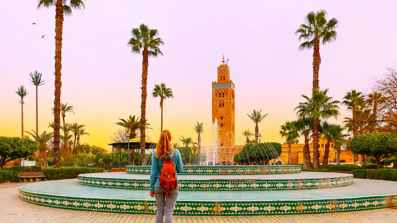 Sh 2270554597 Koutoubia Mosque Minaret Marrakech, Morocco