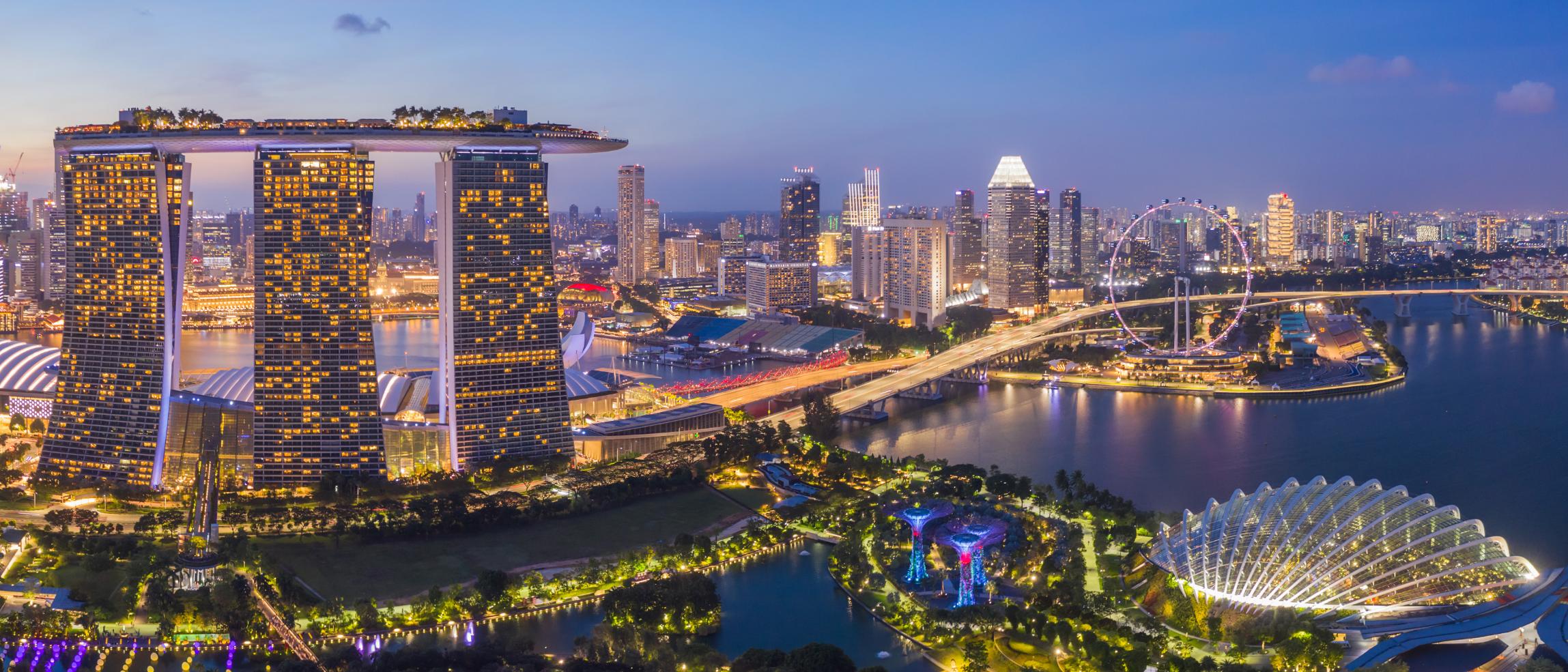 AS 337336614 City Skyline, Singapore, Malaysia