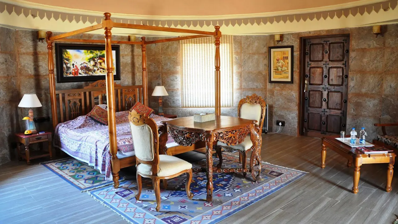 Khimsar Fort, Khimsar, bedroom