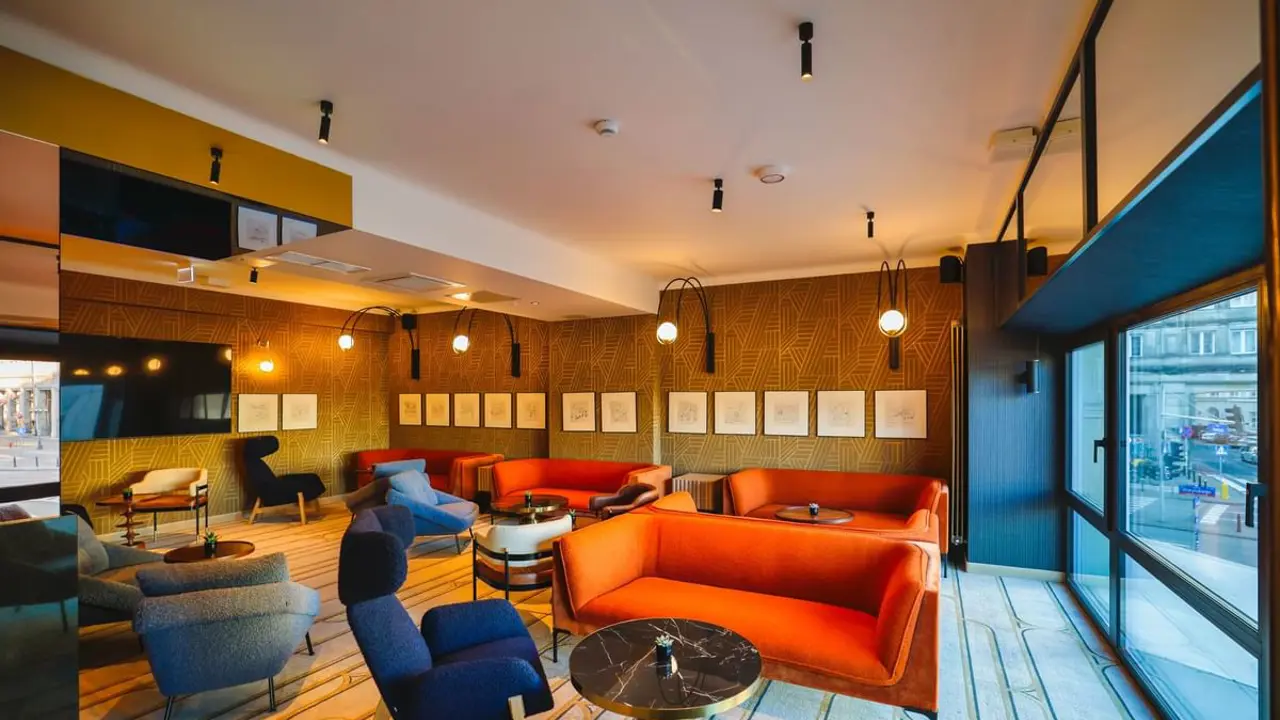 Hotel MDM, Warsaw, lounge