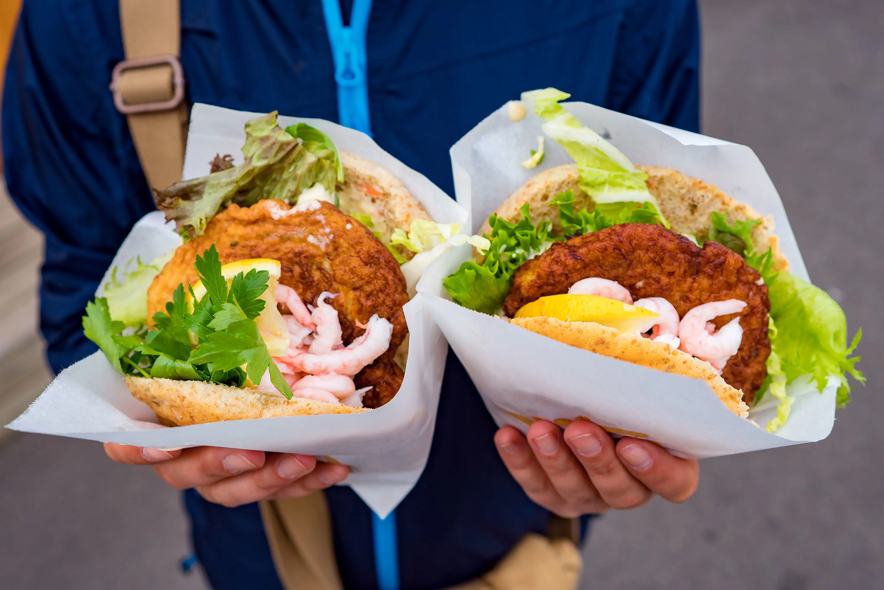 Two Norwegian burgers 