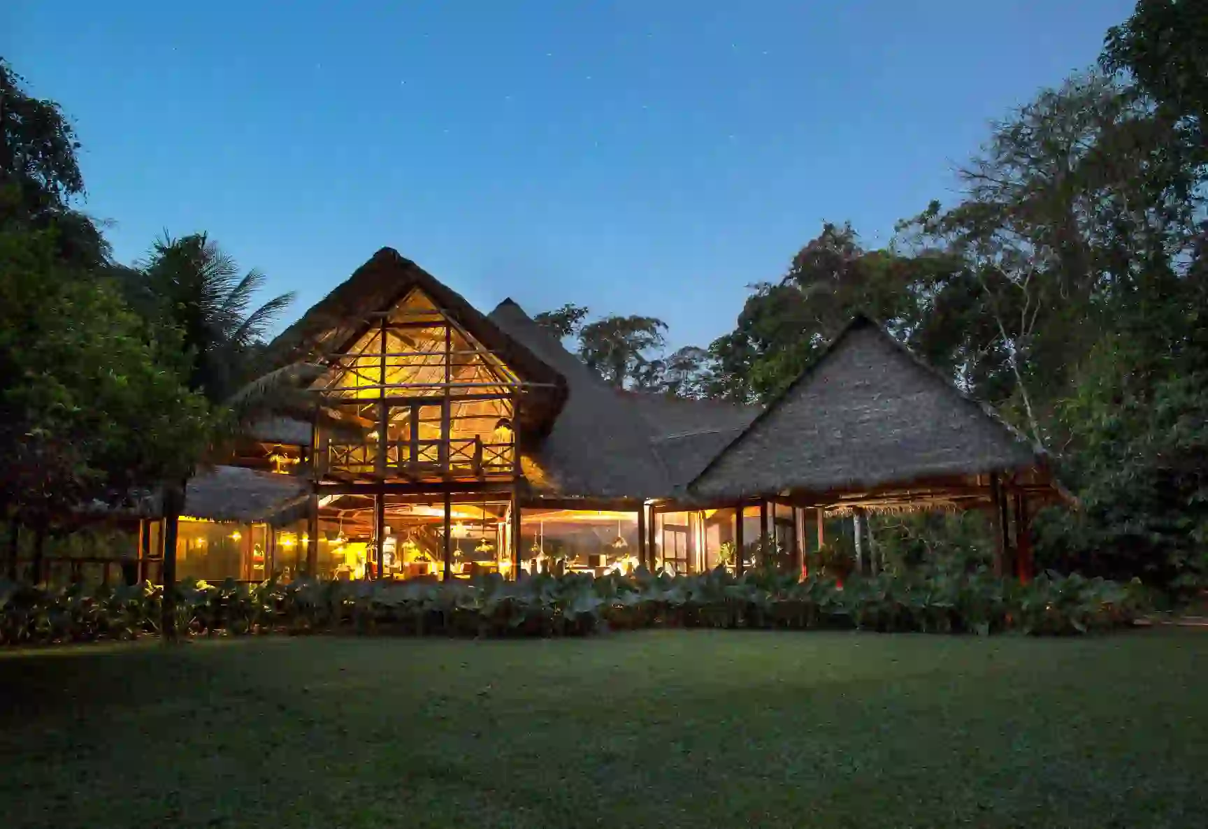 Exterior view of Inkaterra Reserva Amazonica in Puerto Maldonado