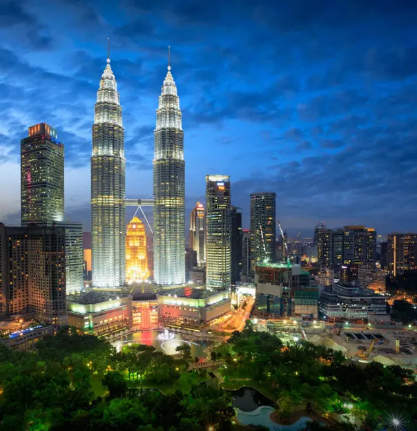 AS 261188490 Petronas Towers, Kuala Lumpur, Malaysia