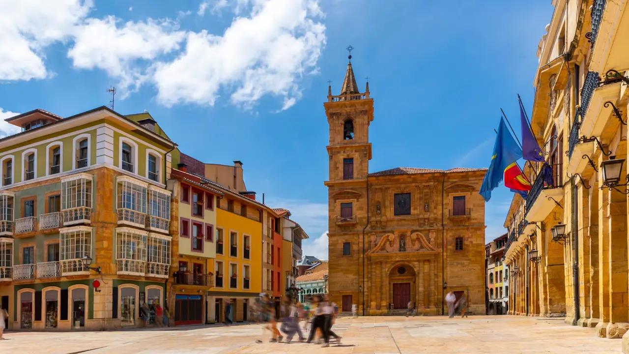City Hall, Oviedo, Asturias, Spain