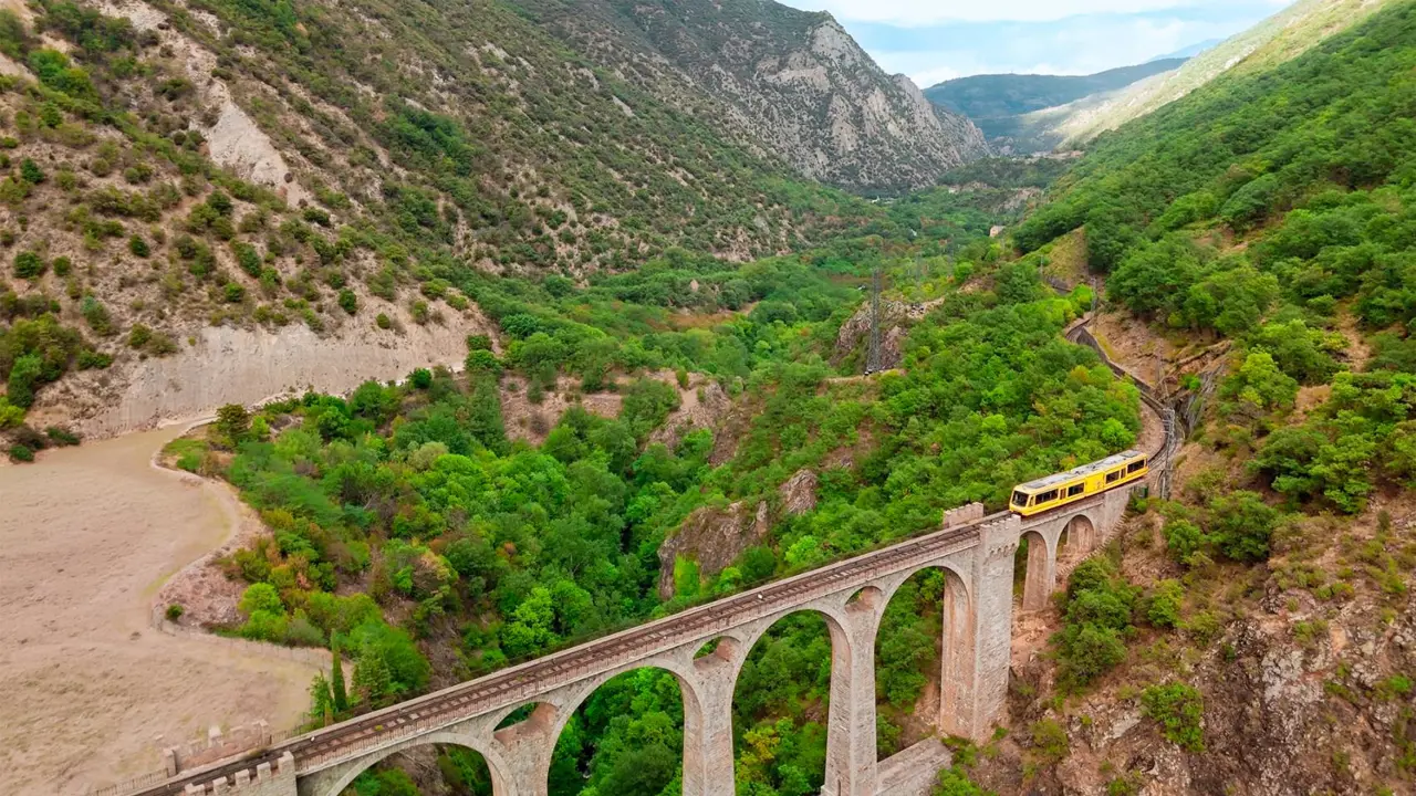 Yellow Train, French Pyrenees