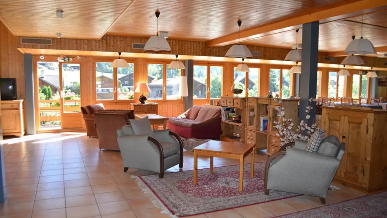 Hotel Roc et Neige, Chateau d'Oex Lounge