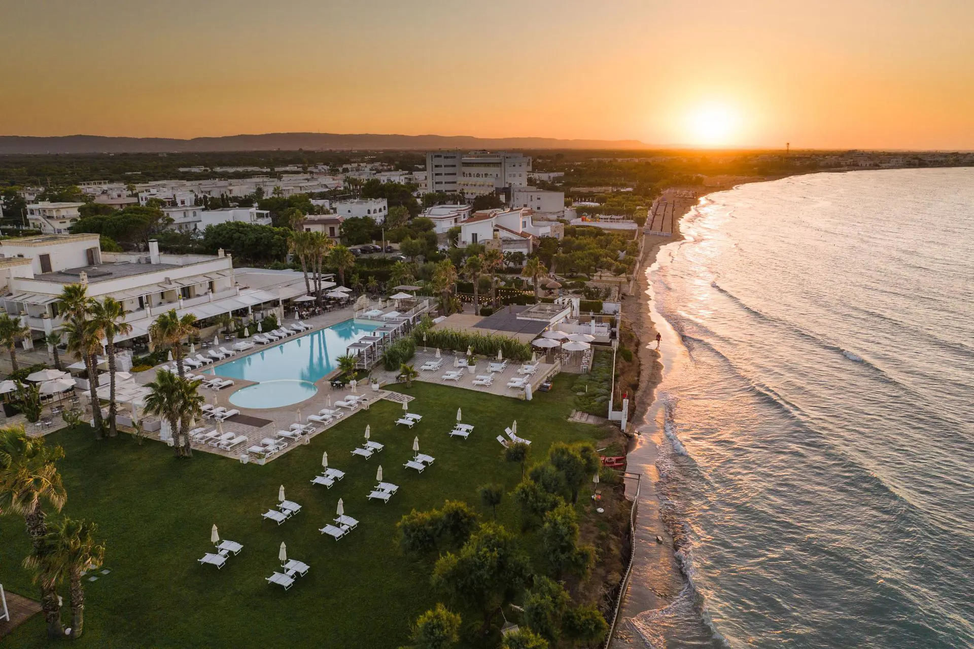 Canne Bianche, Torres Canne, aerial view