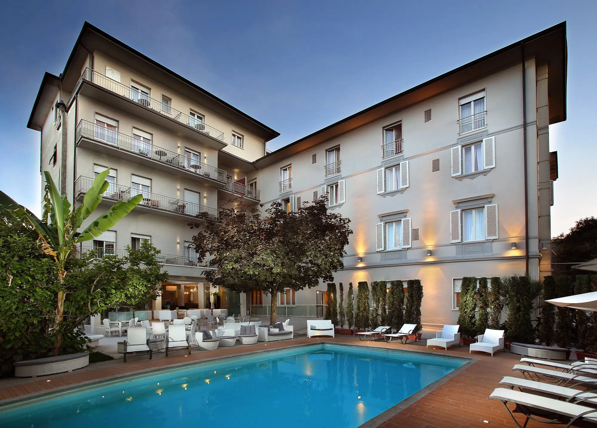 Hotel Manzoni, Montecatini, exterior