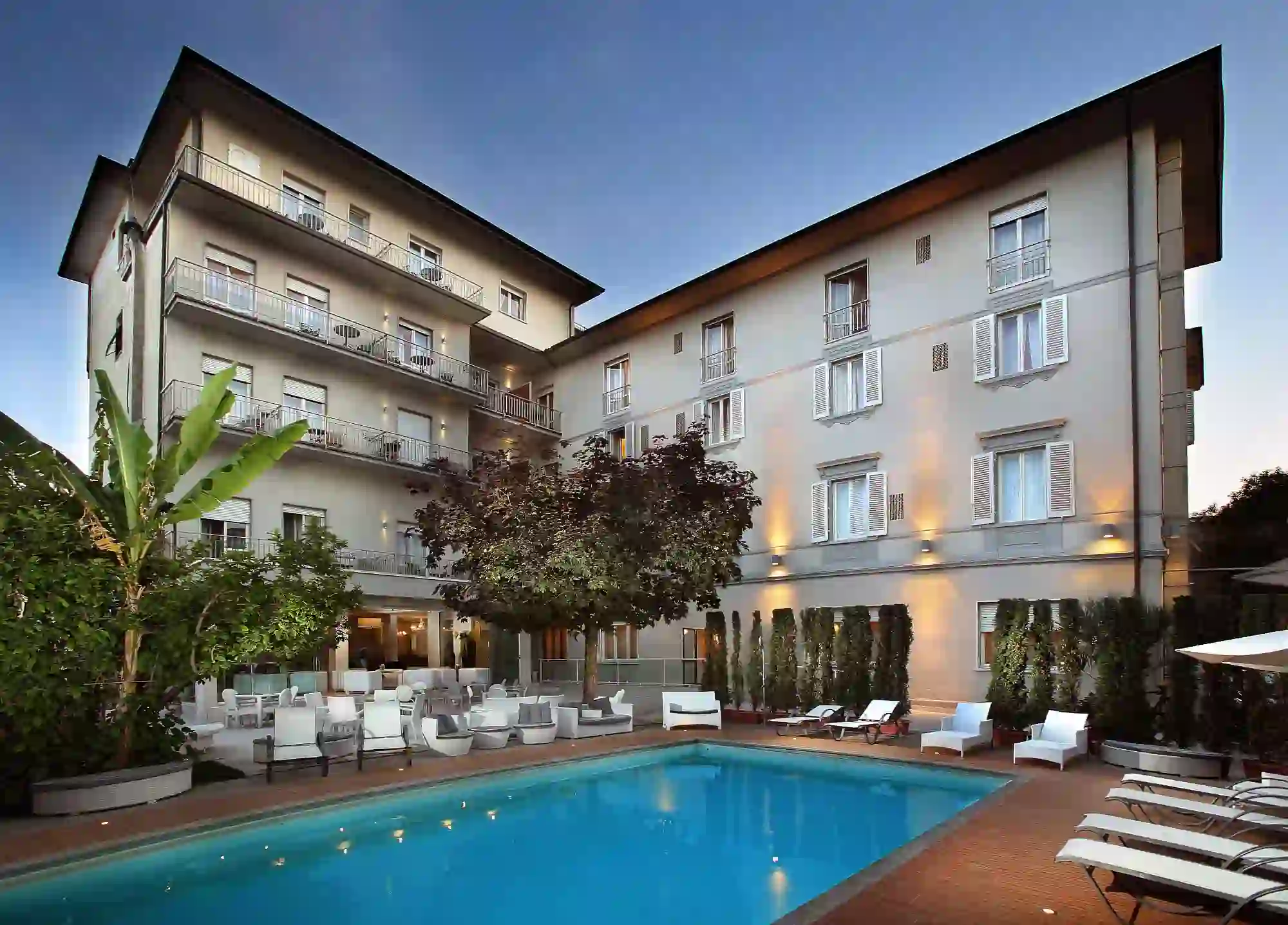 Hotel Manzoni, Montecatini, exterior