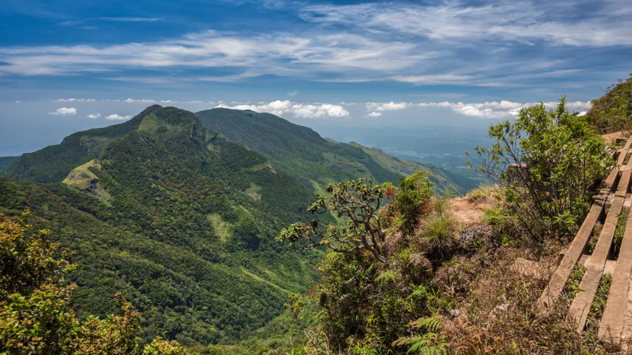 View from World's End, Horton Plains National Park, Sri Lanka