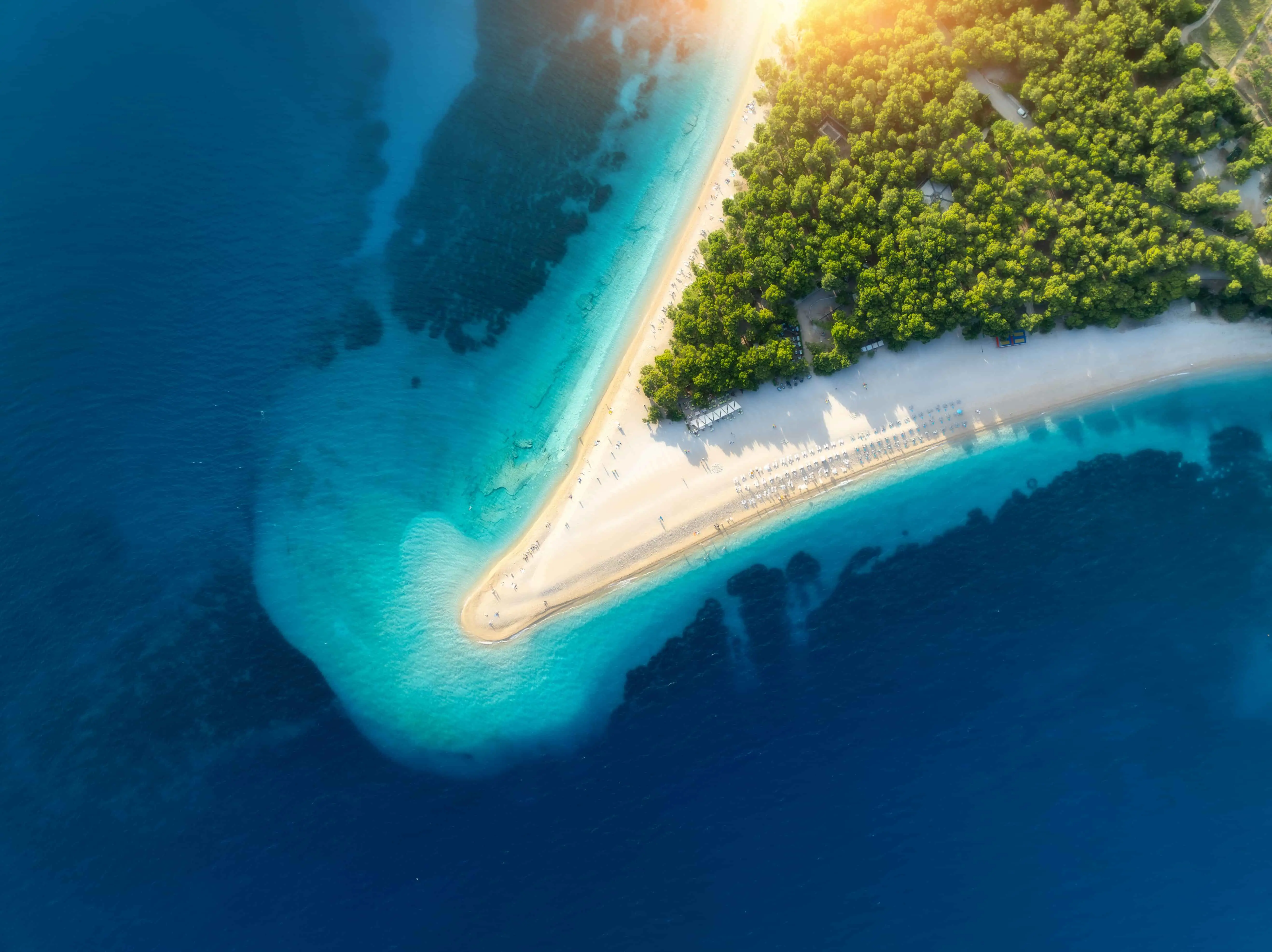 Zlatni Rat beach, Brač Island