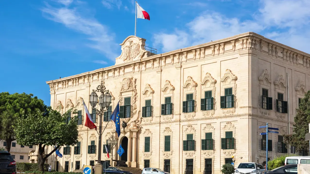 Auberge de Castille, Valletta, Malta