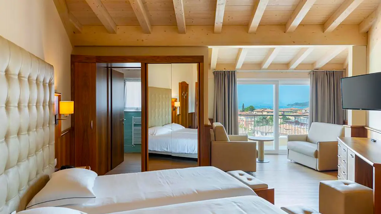 Hotel Palme, Garda, Bedroom