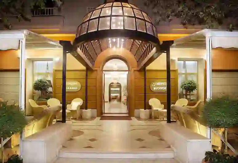 Hotel Biondi, Montecatini Entance