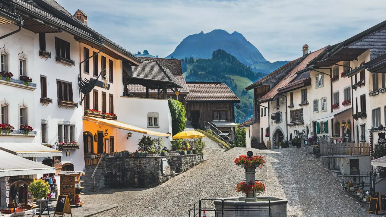 Gruyères medieval town, Fribourg