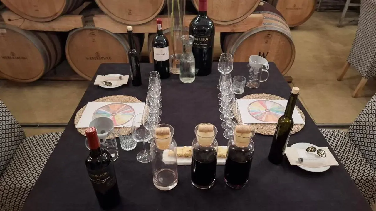 Webersburg Wine Estate, wine blending