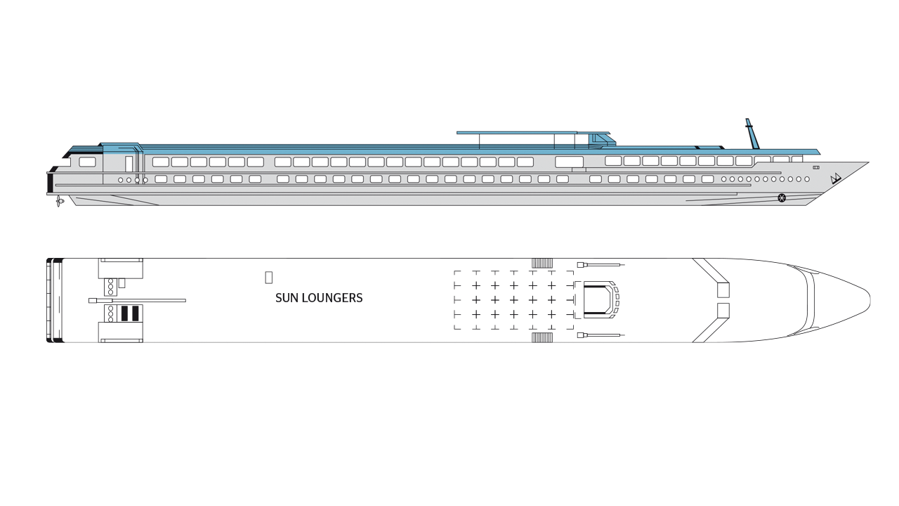 Ms Seine Princess Sun Deck