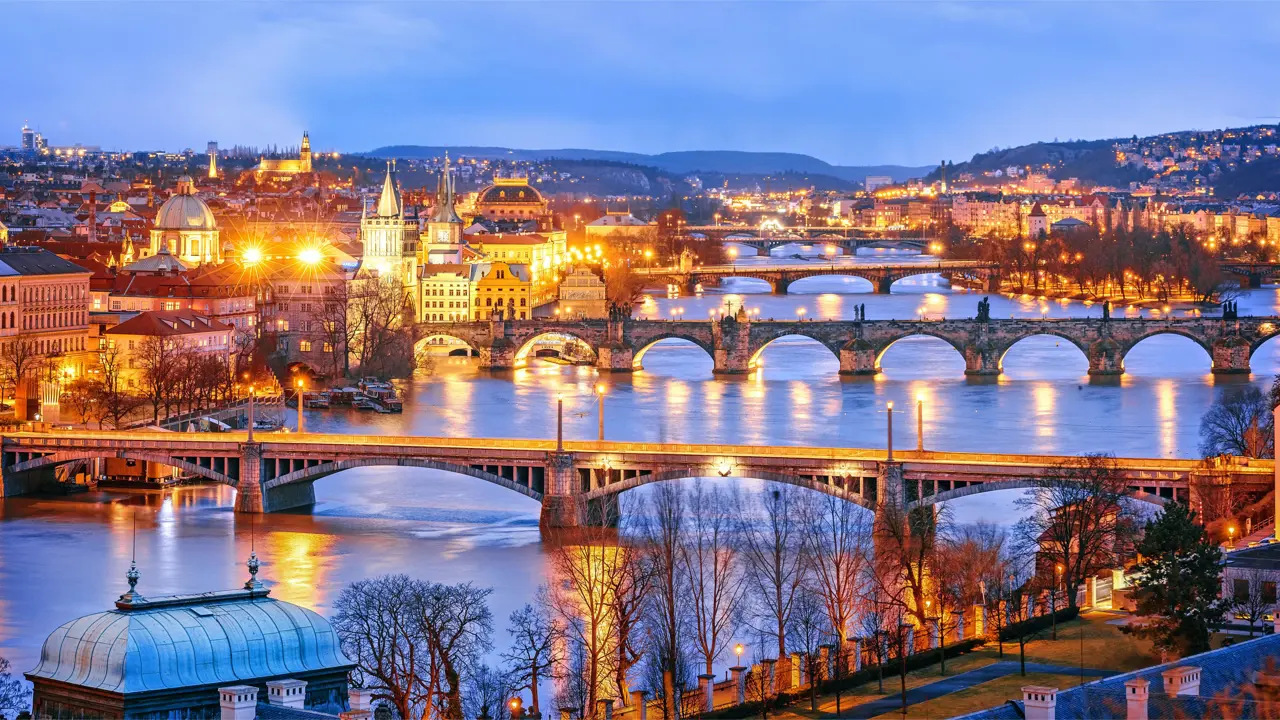 Bridges, Vltava River, Prague