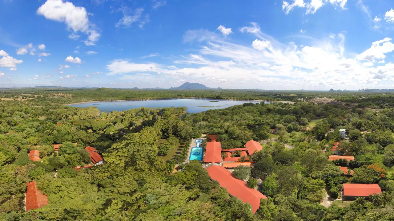 Cinnamon Lodge, Habarana, aerial